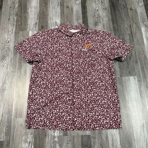 Columbia Men's Collegiate Super Slack Tide PFG Shirt Size Large - Virginia Tech